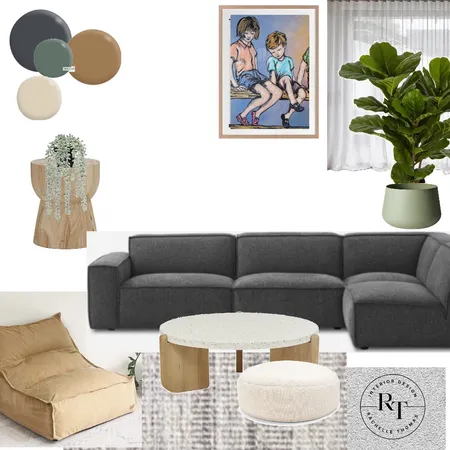 Hayter Rumpus Grey Interior Design Mood Board by RT Interior Design on Style Sourcebook