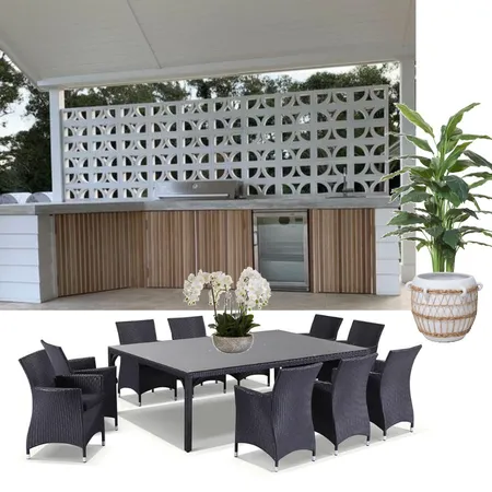 OA outdoor dining Interior Design Mood Board by Valhalla Interiors on Style Sourcebook