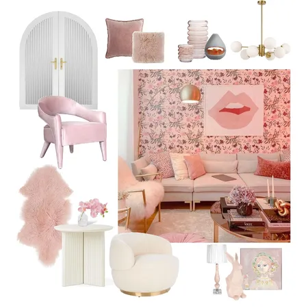 pink Interior Design Mood Board by Sue Studio on Style Sourcebook
