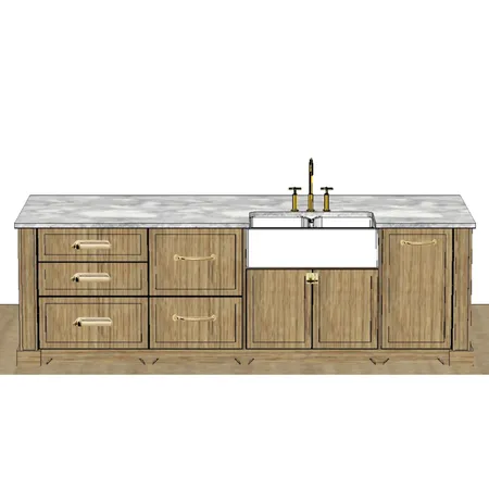 Kitchen Island Hardware Option 3 Interior Design Mood Board by csellers on Style Sourcebook