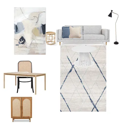 Neutral blue Interior Design Mood Board by jltaylor434 on Style Sourcebook