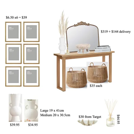 HALLWAY TABLE 2 Interior Design Mood Board by mdacosta on Style Sourcebook