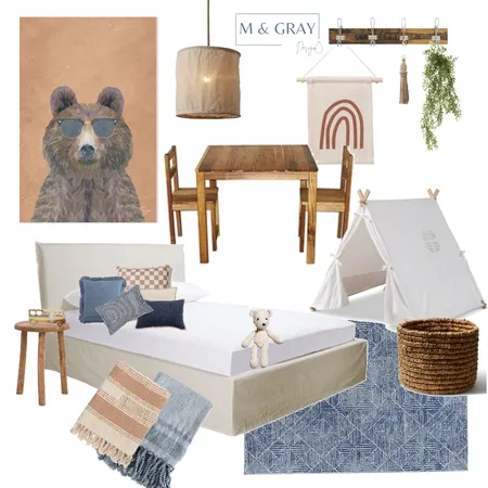 Kids Bedroom Mood Board Interior Design Mood Board by M & Gray Design on Style Sourcebook