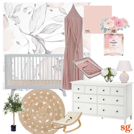 Girls Nursery Interior Design Mood Board by Studio Gregory on Style Sourcebook