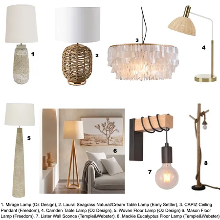 Calming Lighting Interior Design Mood Board by rosewoodinteriorsau on Style Sourcebook