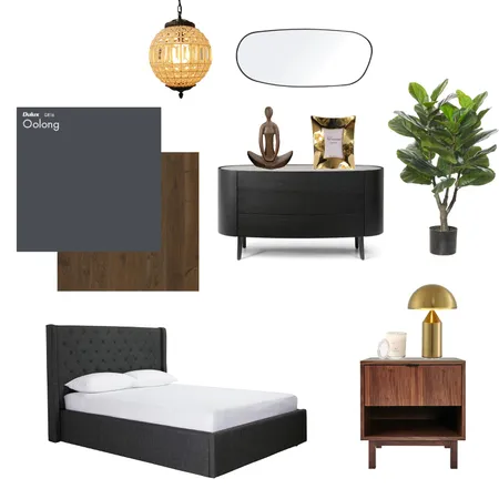 Industrial Bedroom Interior Design Mood Board by hayleyponchard on Style Sourcebook