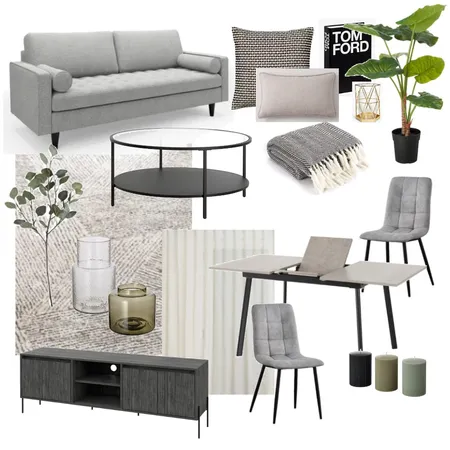 QX 2 bed living room Interior Design Mood Board by Lovenana on Style Sourcebook