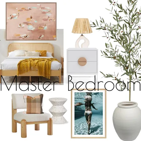 Master Interior Design Mood Board by Bianco Design Co on Style Sourcebook