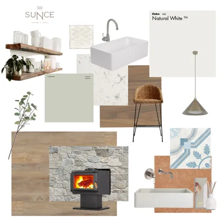 Coastal Farmhouse Interior Design Mood Board by Emma Hurrell Interiors on Style Sourcebook