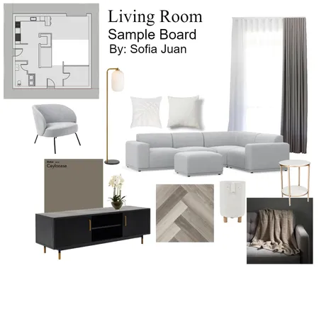 IDI Assignment 9 Living Room Interior Design Mood Board by sofiajuan on Style Sourcebook