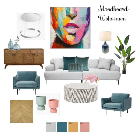 Mood Board Wohnraum Interior Design Mood Board by Omenitsch on Style Sourcebook