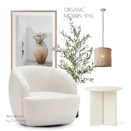 ORGANIC MODERN STYLE Interior Design Mood Board by Cm decora on Style Sourcebook