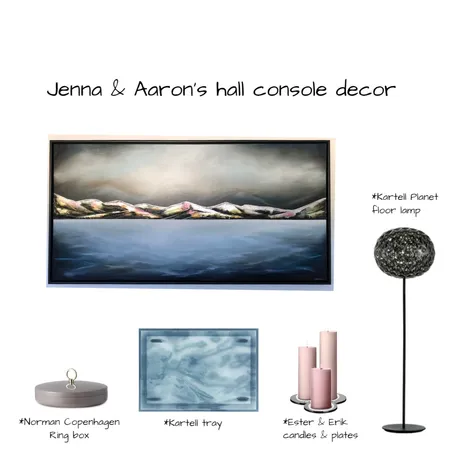 Jenna hall console Interior Design Mood Board by JoannaLee on Style Sourcebook