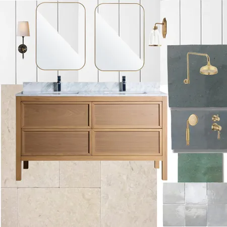 main bathroom Interior Design Mood Board by csellers on Style Sourcebook