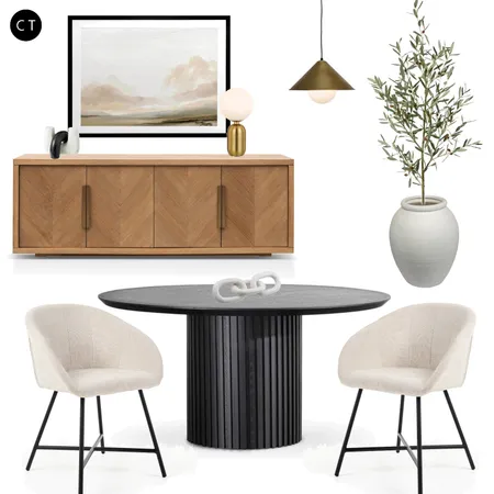 Contemporary Dining 04 Interior Design Mood Board by Carly Thorsen Interior Design on Style Sourcebook