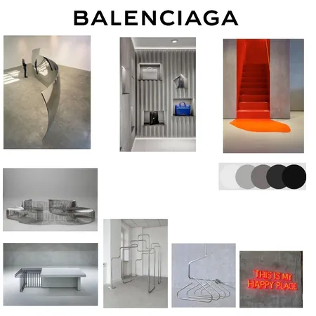 BALENCIAGA Interior Design Mood Board by Annakyrtza on Style Sourcebook