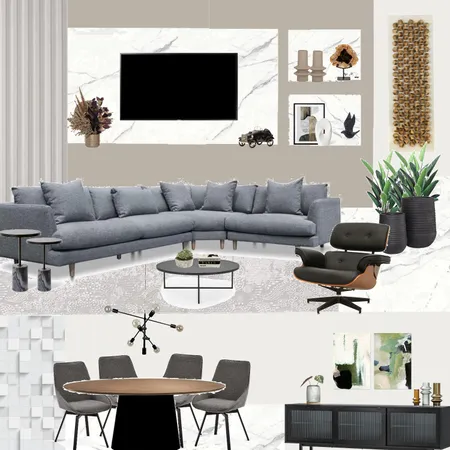 Sala Jimmy Interior Design Mood Board by Tamiris on Style Sourcebook