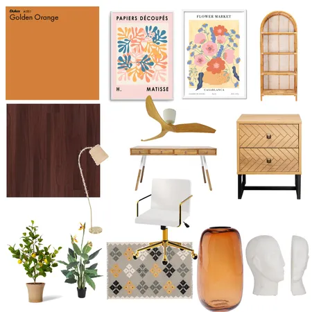 Condo office Interior Design Mood Board by Land of OS Designs on Style Sourcebook