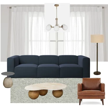 Formal Lounge Navy Interior Design Mood Board by Kayrener on Style Sourcebook