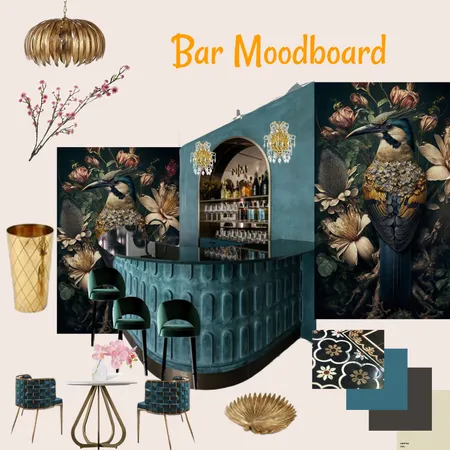 mood board bar Interior Design Mood Board by Jihan B on Style Sourcebook