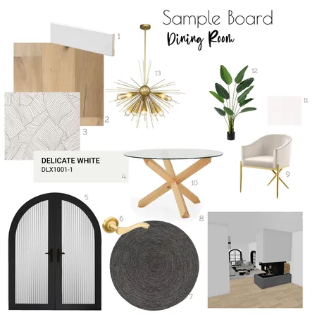 Dining Interior Design Mood Board by laila elamir on Style Sourcebook