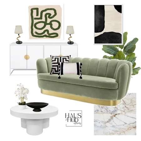 Forrest Green Interior Design Mood Board by Haus & Hub Interiors on Style Sourcebook