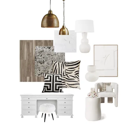 Chic Study Interior Design Mood Board by Karneliann Studios on Style Sourcebook