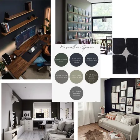 Office Guest Room Interior Design Mood Board by Sarah Dakroub on Style Sourcebook