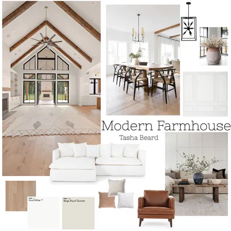 Modern Farmhouse Mood Board Interior Design Mood Board by tashbeard on Style Sourcebook