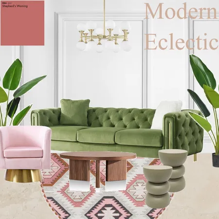 Modern Eclectic Interior Design Mood Board by Maria Varvaridi on Style Sourcebook