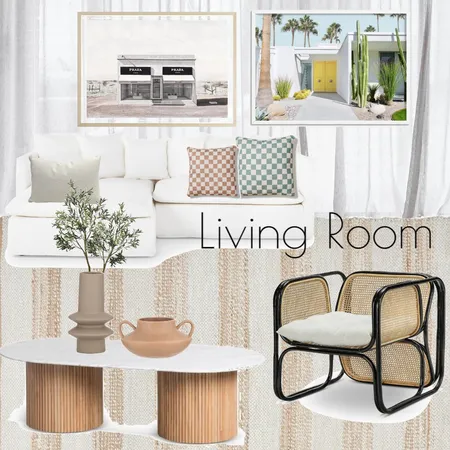 Living Room Interior Design Mood Board by Bianco Design Co on Style Sourcebook