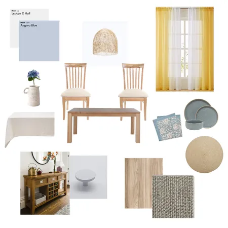 IDI Ass 9 - Dining Room Interior Design Mood Board by dtalnindyaa on Style Sourcebook