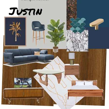 Justin Apartment Interior Design Mood Board by Scott Clifford on Style Sourcebook