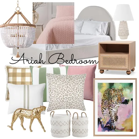 Ariah Bedroom #2 Interior Design Mood Board by Kathy H on Style Sourcebook