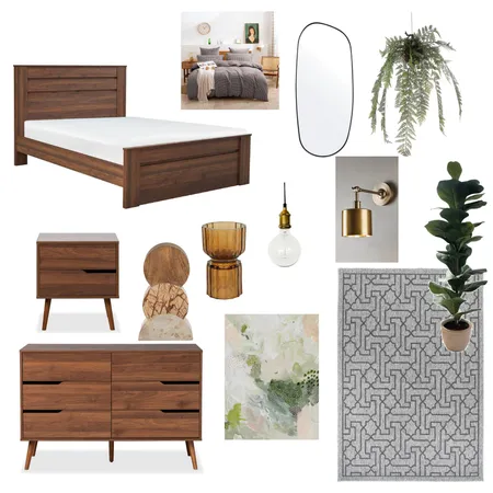 industrial bedroom Interior Design Mood Board by laylahansen on Style Sourcebook