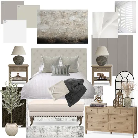 Module 10 Master Bedroom Interior Design Mood Board by Model Interiors on Style Sourcebook