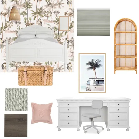 Olivia's bedroom Interior Design Mood Board by Danielahomedesign on Style Sourcebook