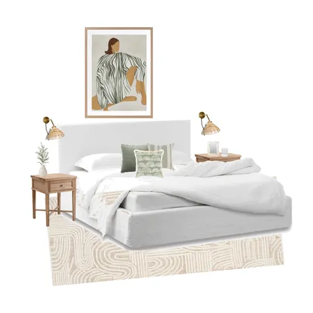 Master Bedroom woman art Interior Design Mood Board by Hart on Southlake on Style Sourcebook