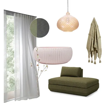 pink / green Interior Design Mood Board by LarissaAlexandra on Style Sourcebook