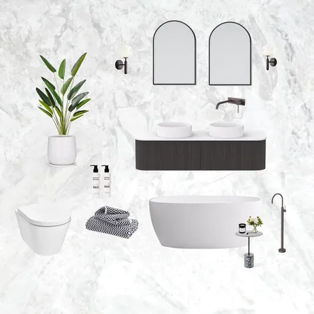 bathroom space Interior Design Mood Board by KML Interiors on Style Sourcebook