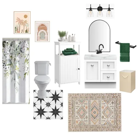 Family Room Bathroom Interior Design Mood Board by Ramirbre on Style Sourcebook