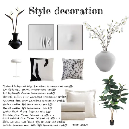 Decoration Murjan Project Interior Design Mood Board by InStyle Idea on Style Sourcebook