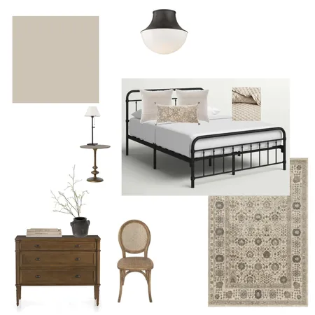 RobinsonBedroom1 Interior Design Mood Board by LC Design Co. on Style Sourcebook