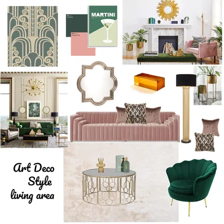 art deco Interior Design Mood Board by charmainet on Style Sourcebook