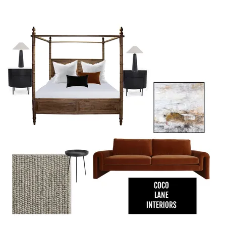 Hilarys Master Bedroom Interior Design Mood Board by CocoLane Interiors on Style Sourcebook