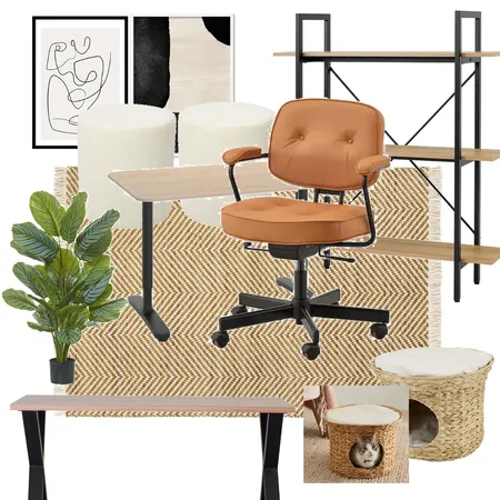 client Carol - OFFICE Interior Design Mood Board by Cm decora on Style Sourcebook