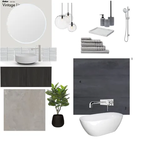 L7 Main Bath Interior Design Mood Board by L7 on Style Sourcebook