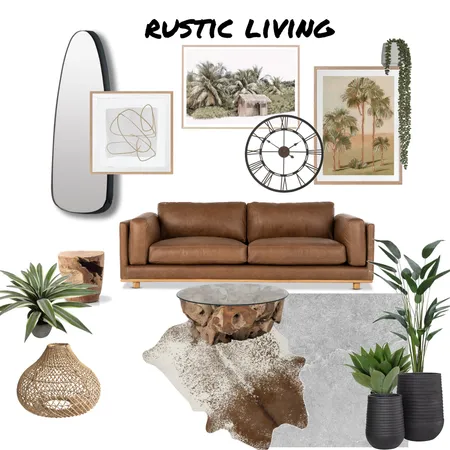 Rustic livingroom Interior Design Mood Board by Scarlett Sommerville on Style Sourcebook