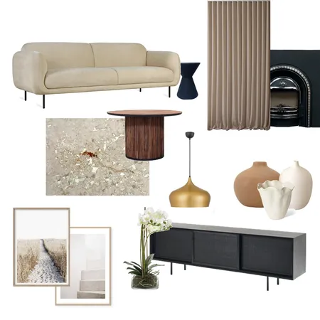 Living Room Interior Design Mood Board by ChristinaLon on Style Sourcebook