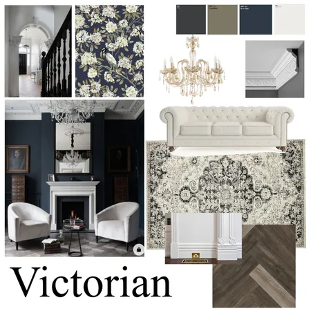 Victorian Style Mood Board Interior Design Mood Board by Conniee on Style Sourcebook